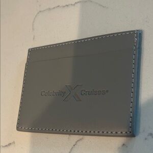 Gray Card Holder